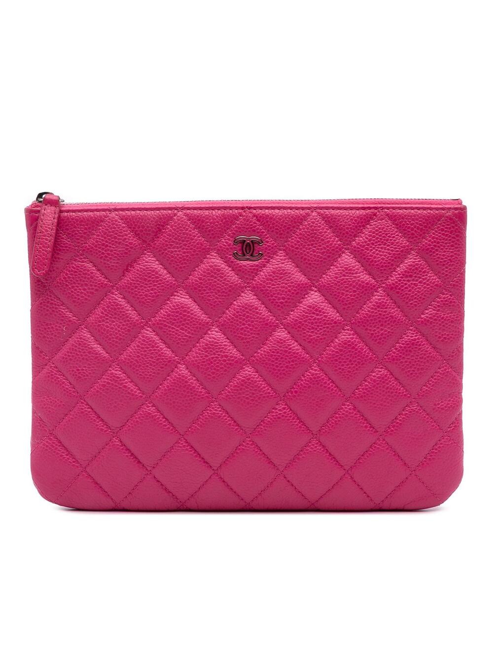 Chanel Small Quilted Caviar O Case #307367C75B